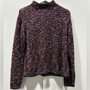 Susan Bristol Multicolor Speckled Knit Sweater | Size XL | 2005